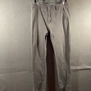 Polo Ralph Lauren‎ grey Chino Pants 36 Cotton Twill Straight minimalist neutral
